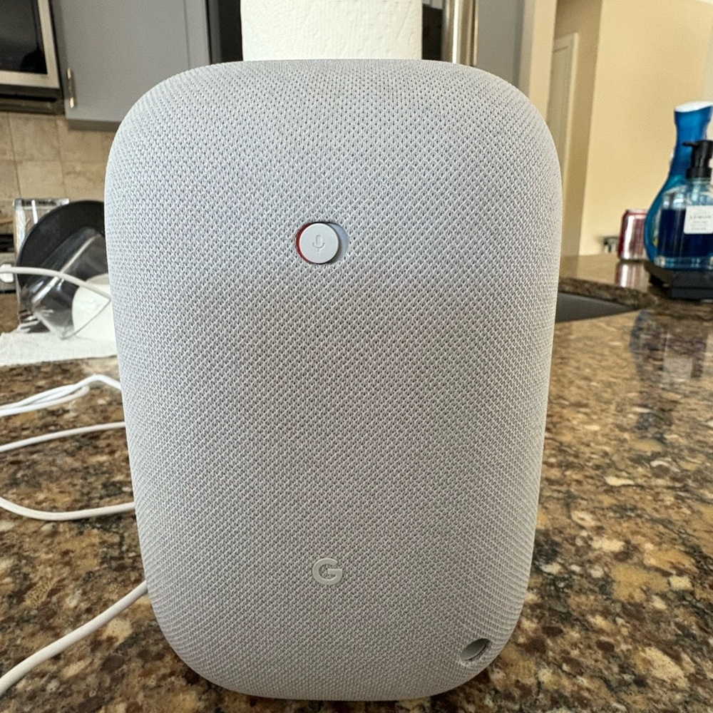 Google Nest Audio Speaker in Light Gray